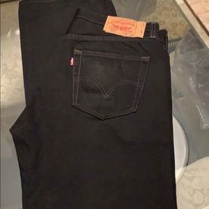 Men’s 501 Levi’s black jeans